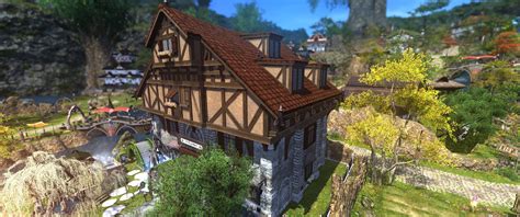 ffxiv small house exterior|half timbered house walls ffxiv.